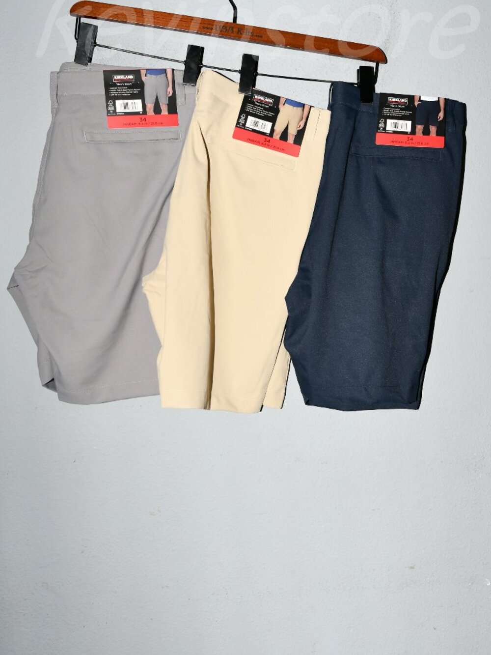 3 pairs Kirkland Signature Men's Shorts. Price is‎ for 3.